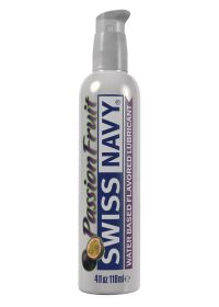 Swiss Navy Flavors Water Based Lubricant - Passion Fruit 4 Fl. Oz.