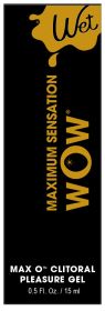 Wet Maximum Sensation Wow Clitoral Arousal Gel - 0.5 Fl. Oz.