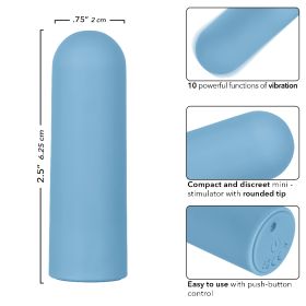 Turbo Buzz Rounded Mini Bullet - Blue