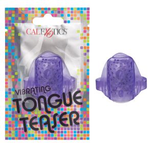 Foil Pack Vibrating Tongue Teaser - Purple