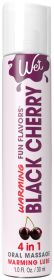 Wet Warming Fun Flavors - Black Cherry - 4 in 1  Lubricant 1 Oz