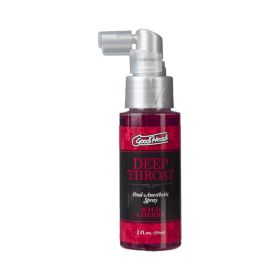 Goodhead Deep Throat Oral Anesthetic Spray Wild Cherry 2oz