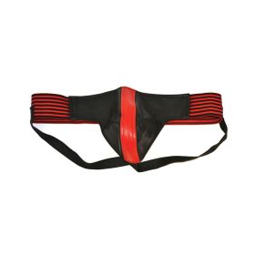 Rouge Jocks with Stripes Black/Red Large