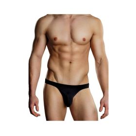 Male Power Bong Thong Underwear Black L/XL