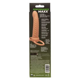 Performance Maxx Rechargeable Ribbed Dual Penetrator - Ivory