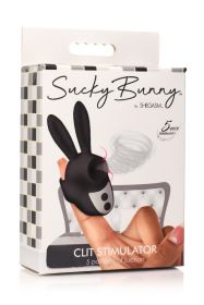 Sucky Bunny Clit Stimulator - Black