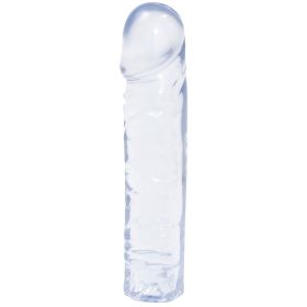 Crystal Jellies Classic Dong 8 Inch - Clear