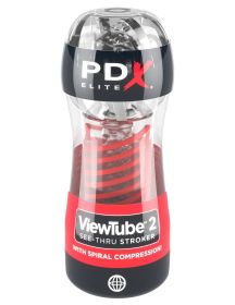 Pdx Elite Viewtube 2 Stroker - Clear