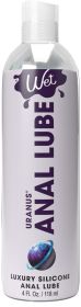 Wet Uranus Anal Lube - Premium Silicone Based  Lubricant 4 Oz