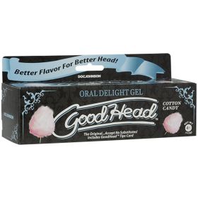 Goodhead (Option: Oral Delight Gel  4 Oz Tube  Cotton  Candy)